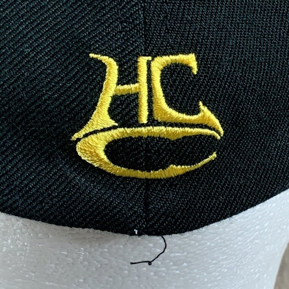 Hill Country Cycles Black Cap Hat Adjustable Baseball HCC - Picture 6 of 11